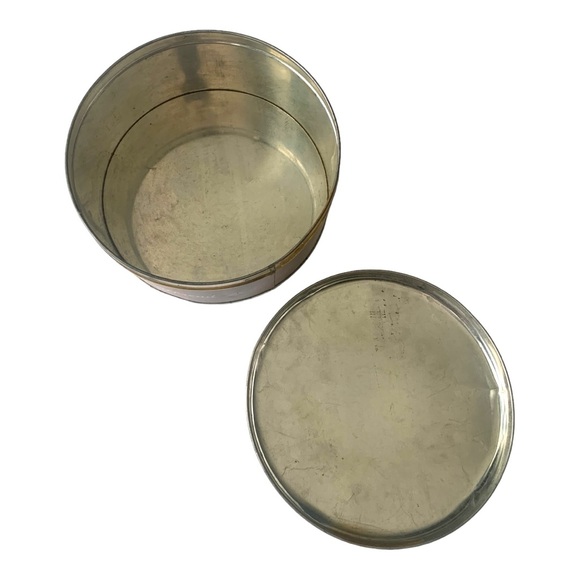 VTG Antique Crawfords Bonnie Mary Shortbread Tartan Scottish Metal Tin Round - Picture 7 of 8